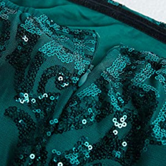 NEW Beautiful Sparkling Bling Sequin Evening Gown Prom Dress Quincenera … - Picture 7 of 16
